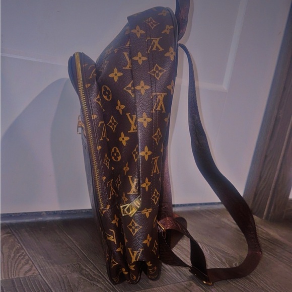Louis Vuitton Dark Brown/Tan Monogram Backpack main image 11